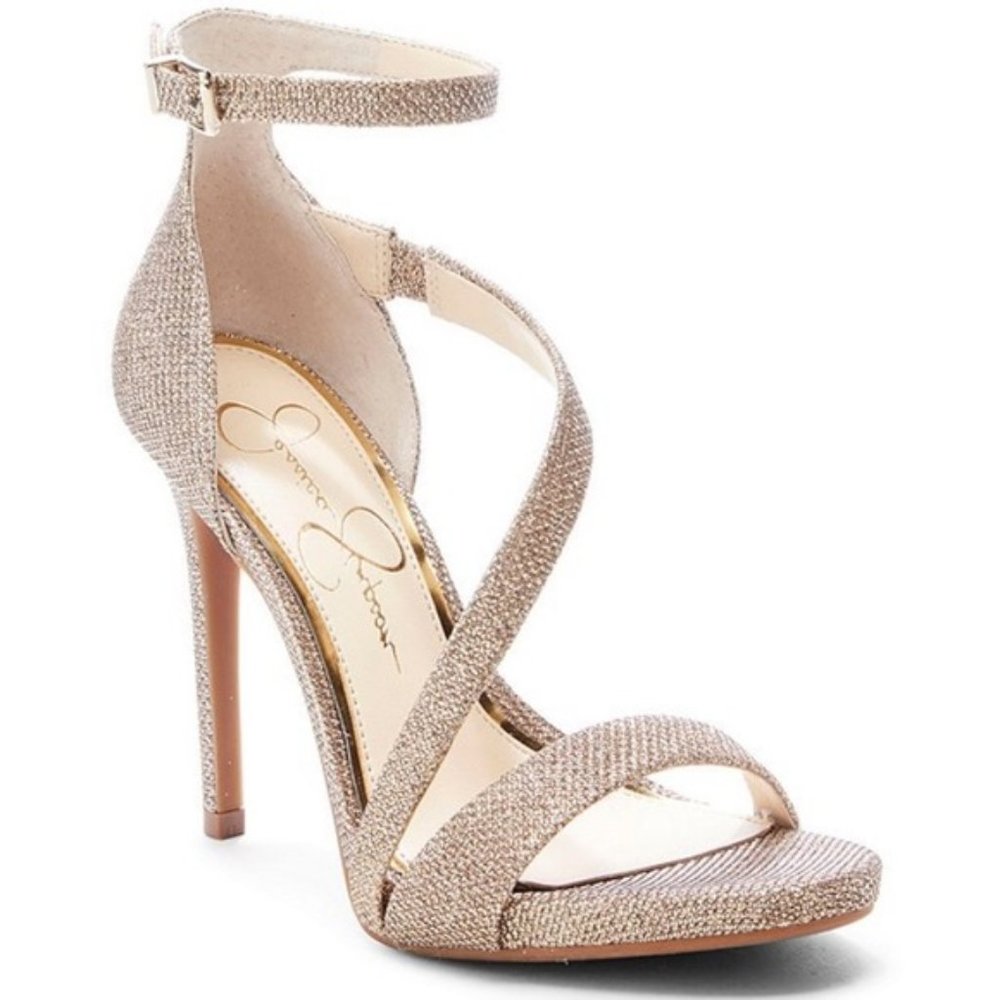 Jessica Simpson "Rayli" Sparkle Heels Size 7